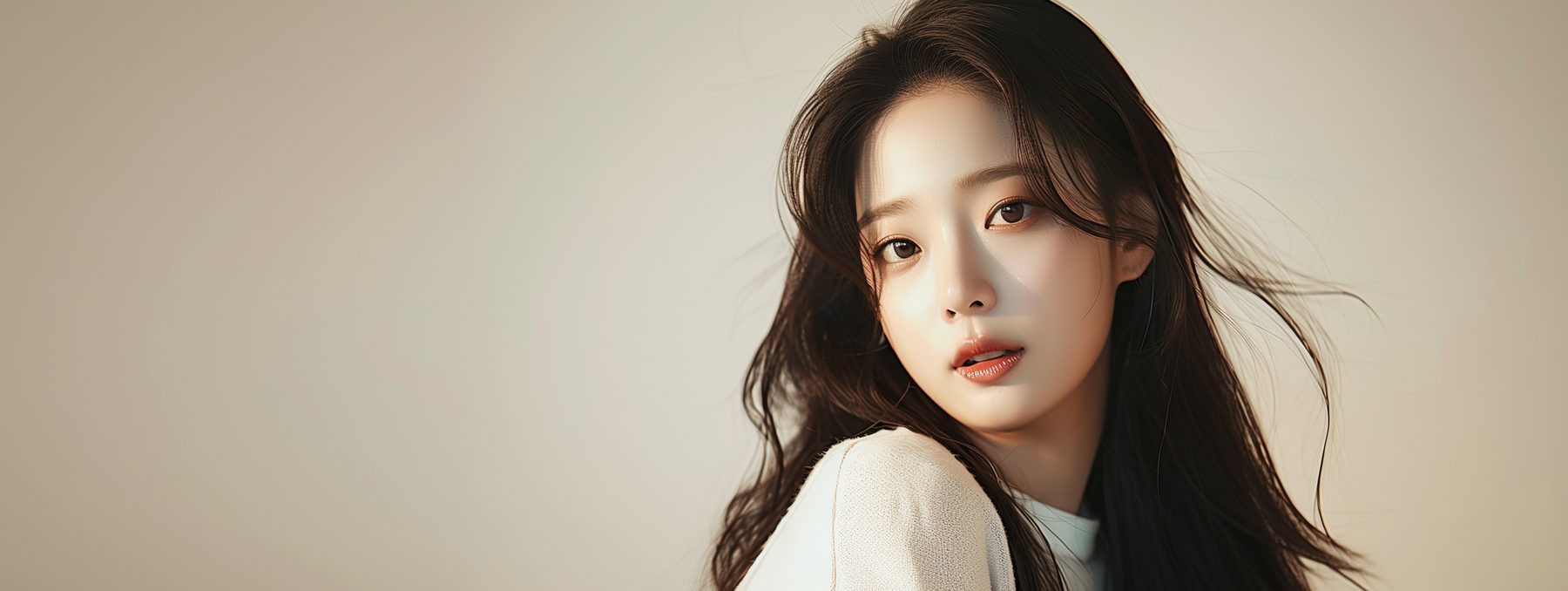 눈 미세지방이식 (Micro Fat Grafting) — 하니성형외과 눈밑·눈위 지방이식 히어로 이미지